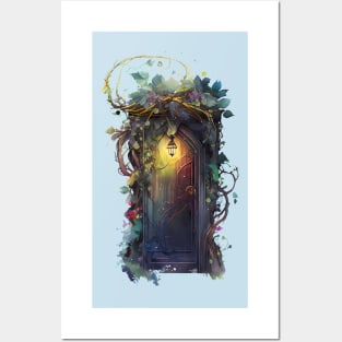 Fairy Door Watercolor 3 Come Through Posters and Art